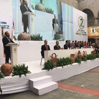 Sergio Chávez rinde su Segundo Informe de Gobierno