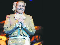 Estela Núñez. La intérprete se presenta ante los tapatíos. NTX / ARCHIVO