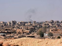 El objetivo de las FSD es controlar la orilla este del Éufrates en Deir al Zur y el sur de la vecina provincia de Al Hasaka. AFP / G. Ourfalian