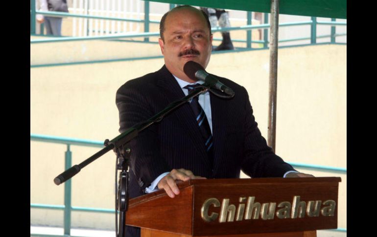 El ex gobernador de Chihuahua habría desviado al menos mil millones de pesos durante su administración. NTX / ARCHIVO