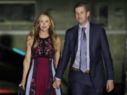Eric Trump y su esposa Lara Lea Trump. AP / ARCHIVO