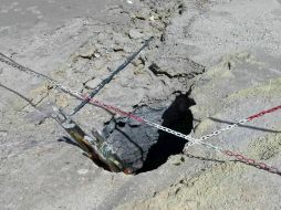 El cráter está ubicado en los Campos Flégreos, una amplia zona de antiguos cráteres volcánicos. EFE /