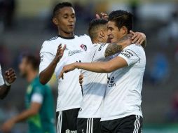 El ecuatoriano Fidel Martínez marcó el segundo gol para Atlas en los últimos instantes del partido. TWITTER / @atlasfc