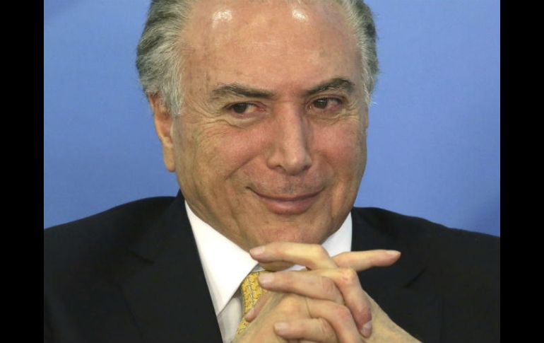 El gobierno denuncia riesgos para el estado de derecho por acusaciones que son presentadas 'sin pruebas'. AP / E. Peres