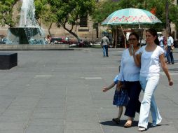 Para hoy, el Meteorológico prevé una temperatura máxima de 28 grados y una mínima de 17. EL INFORMADOR / ARCHIVO