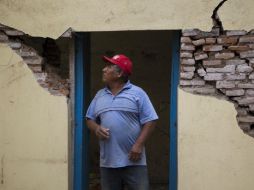 El sismo de magnitud de 8.2 grados Richter del pasado 7 de septiembre dejó daños en todo Oaxaca. AP / R. Blackwell