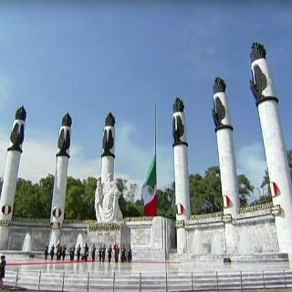 Peña encabeza ceremonia por Gesta Heroica de los Niños Héroes