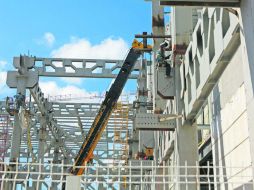 A marchas forzadas. El recinto aún sigue en etapa de construcción. EL INFORMADOR / G. Gallo