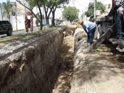 Los trabajos que ocasionan el corte se harán en avenida Revolución al cruce con avenida Olímpica. EL INFORMADOR / M. Vargas