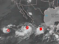 Se prevé que ''Norma'' podría alcanzar fuerza de huracán antes del lunes. ESPECIAL / nhc.noaa.gov