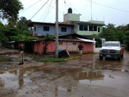Esta mañana, Protección Civil del estado sólo ha reportado caídas de árboles y el crecimiento de ríos y arroyos. TWITTER / @PC_Guerrero