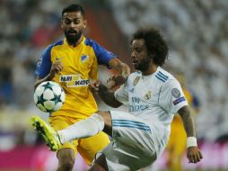 El brasileño (I) fue expulsado del partido de Liga contra el Levante, disputado el pasado 9 de septiembre. AP / P. White