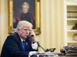 La llamada de Trump estaba programada para el martes, según había infomado la Casa Blanca con anterioridad. EFE / ARCHIVO