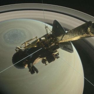 Sonda Cassini se desintegra en la atmósfera de Saturno
