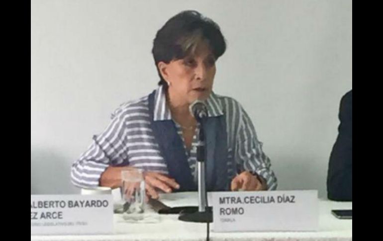 Cecilia Díaz Romo, miembro del colectivo Tómala, dijo que los legisladores deben informar con qué criterio integraron a la comisión. FACEBOOK / @cciudadanojal