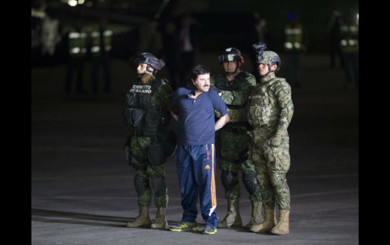 México decidió finalmente extraditar a ‘El Chapo’ luego de una segunda y cinematográfica fuga de una prisión. AP / ARCHIVO