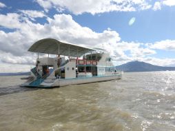 El lago se encuentea  64.7 % de su capacidad, con tendencia a subir más. EL INFORMADOR / ARCHIVO