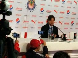 Almeyda recalcó que más allá de pensar en el partido ante América, su mente está en el Atlas. SUN / E. Luna