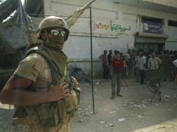 La escuela está situada en el pueblo de Al Mayarin, cerca de la comarca de Tel Afar, a unos 60 kilómetros al oeste de Mosul. AP /