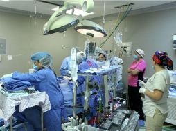 ‘El personal mantuvo la calma y continuó la operación’ dice el director de UMAE. ESPECIAL / IMSS