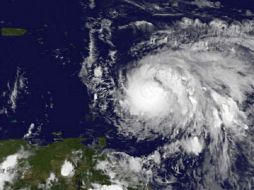 Las marejadas generadas por María están afectando a todas las Antillas Menores. AP / NASA