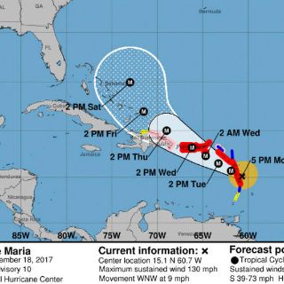 República Dominicana emite alerta ante avance de huracán ‘María’