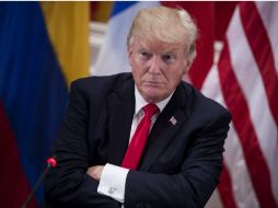 El mandatario de EU dijo que los venezolanos tienen hambre y su país está al borde del colapso. AFP / B. Smialowski