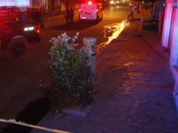 La zona de la agresión fue acordonada mientras las autoridades levantaban pruebas. EL INFORMADOR / ARCHIVO