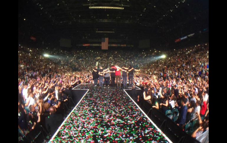 Con estas presentaciones la agrupación logró más de 27 meses de tour con el que visitó Estados Unidos, América Latina y Europa. FACEBOOK / Maná