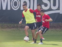 Márquez, defensa del Atlas, regresó el lunes a los entrenamientos con el equipo para mantenerse en buena forma física. MEXSPORT / C. De Marchena