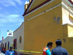 José Juan Espinosa realizó un recorrido y supervisión de sitios históricos y templos de la zona. TWITTER / @JoseJuanEsp