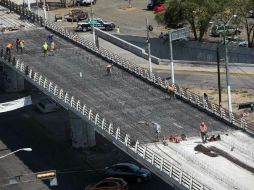 Las obras de la Línea 3 del Tren Ligero de Guadalajara se reportan sin problemas. EL INFORMADOR / ARCHIVO