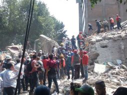 El movimiento telúrico tuvo un mecanismo general al registrado el pasado 7 de septiembre en el golfo de Tehuantepec. EFE / I. Reviejo