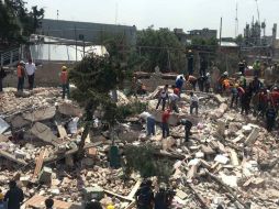 Hasta el momento se han registrado en total 119 decesos por el terremoto. SUN / A. Martínez