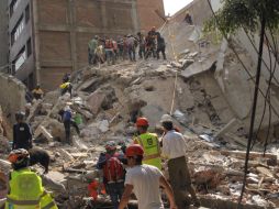El desastre de hoy se produce solo dos semanas después de que el país sufriera un fuerte terremoto de 8.2. EFE / S. Gutiérrez