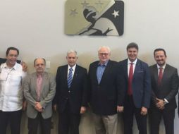 En la reunión tocaron temas como antidopaje, lesiones, seguros médicos y protocolos deportivos para 2018. TWITTER / @LMPbeisbol