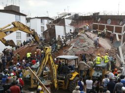 El sismo de 7.1 grados de esta tarde en la Ciudad de México causó una gran tragedia. SUN / L. Cortes
