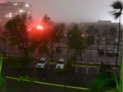 En base a la velocidad de sus vientos, María es la octava tormenta más potente en la historia del Atlántico. AFP / H. Retamal