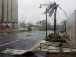 'María' es el huracán más poderoso que ha golpeado a Puerto Rico en más de 80 años. EFE / T. Llorca