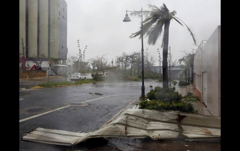 'María' es el huracán más poderoso que ha golpeado a Puerto Rico en más de 80 años. EFE / T. Llorca