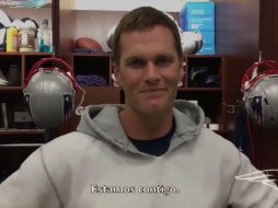 Nueve jugadores de Nueva Inglaterra aparecen en la grabación. TWITTER / @patriotsespanol