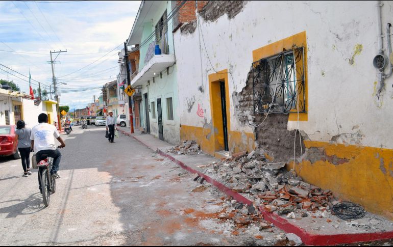 Los daños no se remiten sólo a la Ciudad de México.