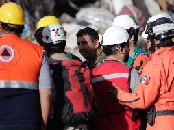 Las labores de rescate continúan.