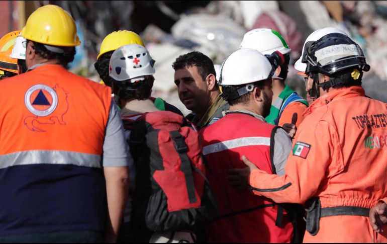 Las labores de rescate continúan.