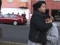 Habitantes de la capital mexicana se ponen a resguardo durante un nuevo sismo.