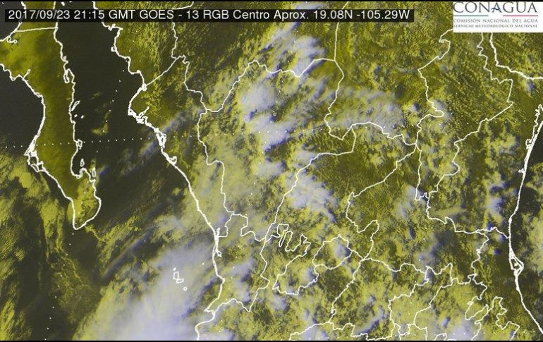 El fenómeno causará rachas de vientos superiores a los 50 kilómetros por hora y olas de hasta dos metros de altura.