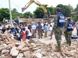 Las demoliciones se realizaron en inmuebles que representaban un riesgo.