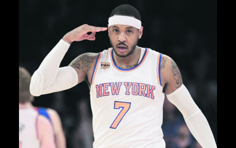 En cinco campañas y media con los Knicks, Anthony pudo disfrutar de dos viajes a la postemporada y cuatro temporadas perdedoras.