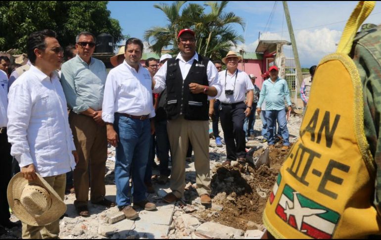 Las afectaciones por el sismo se presentan en 97 municipios, pero principalmente Villaflores, Villa Corzo y Jiquipilas. NTX / ESPECIAL