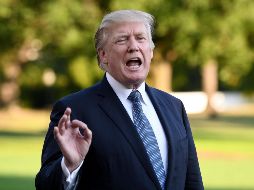 Trump dijo que su prioridad es la revisión tributaria, la más importante en tres décadas. EFE / O. Douliery